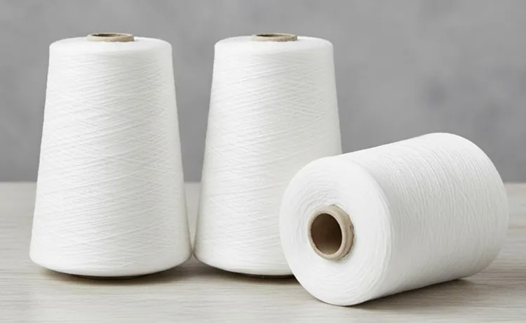 Viscose yarn cones for fabric manufacturing